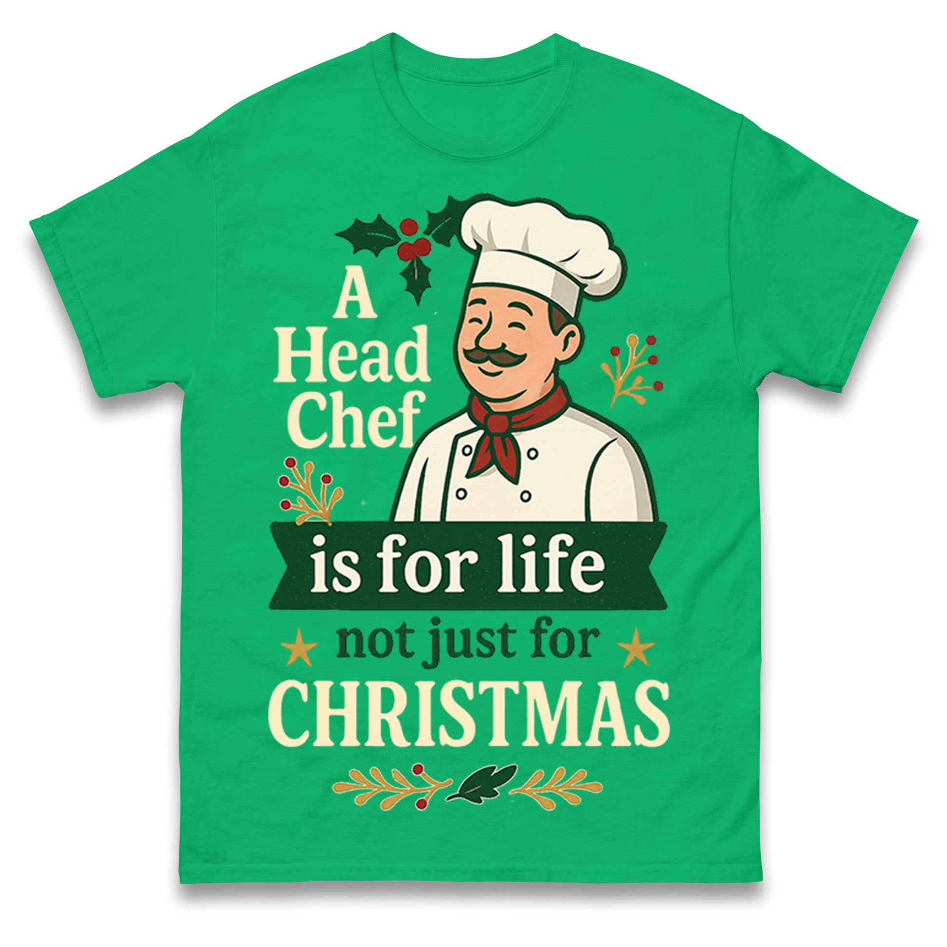 Head Chef Christmas T Shirt