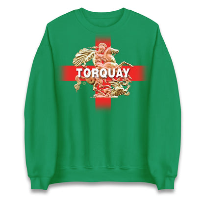 Torquay St George & The Dragon Unisex Sweatshirt