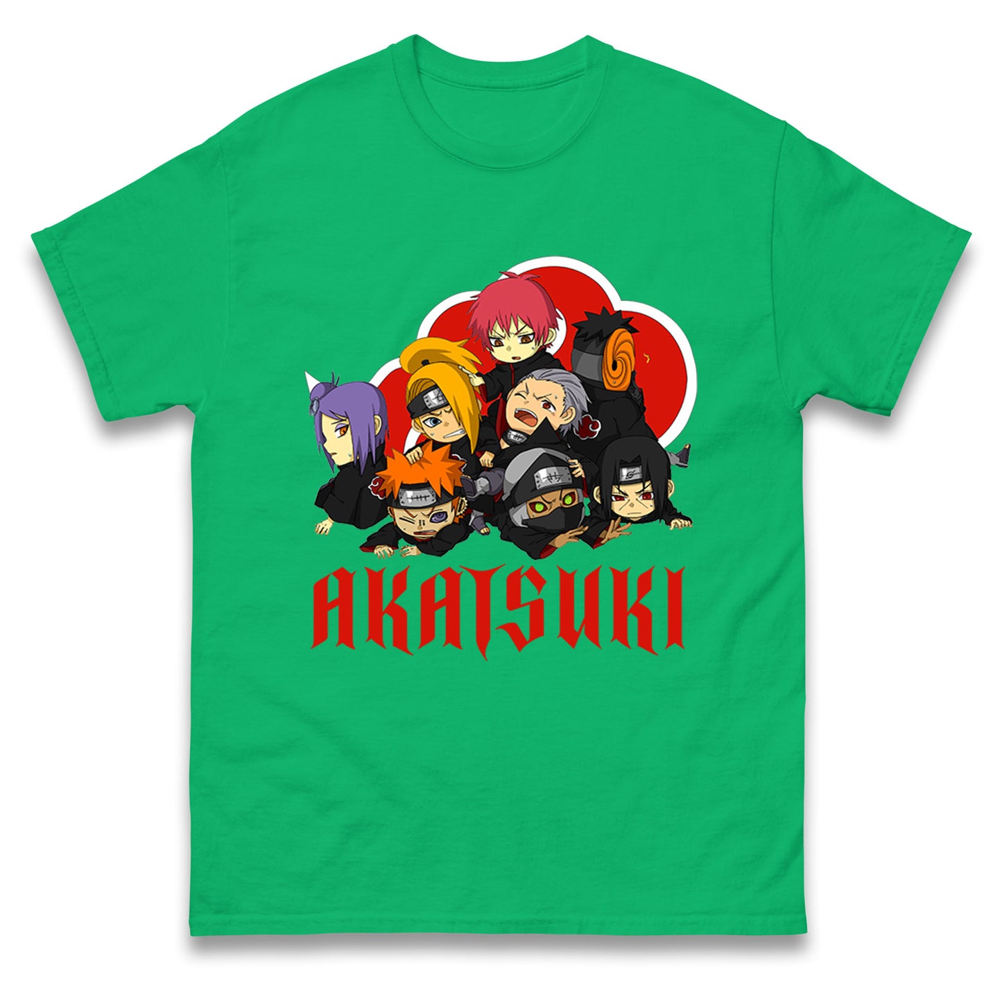 naruto shippuden akatsuki t shirt