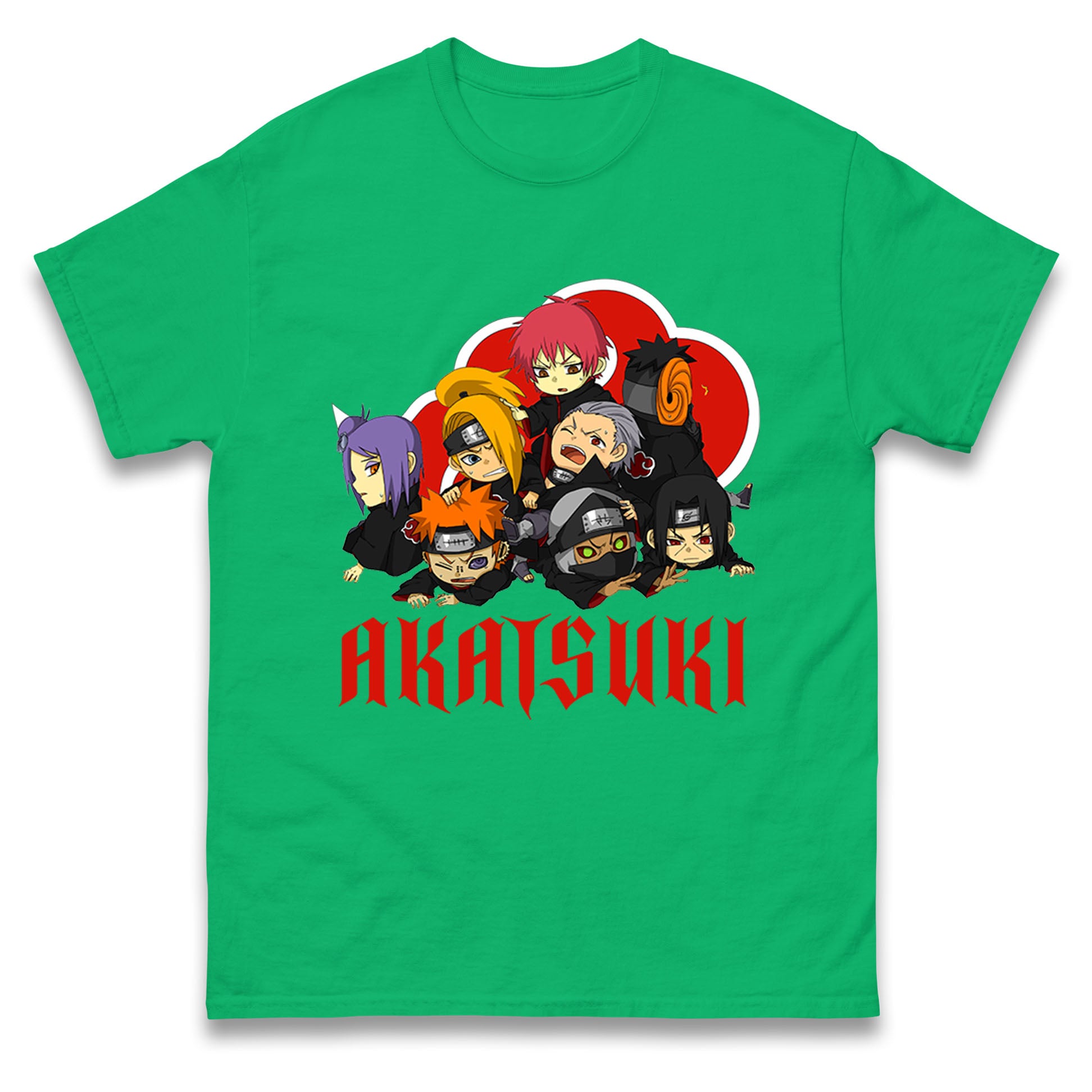 naruto shippuden akatsuki t shirt