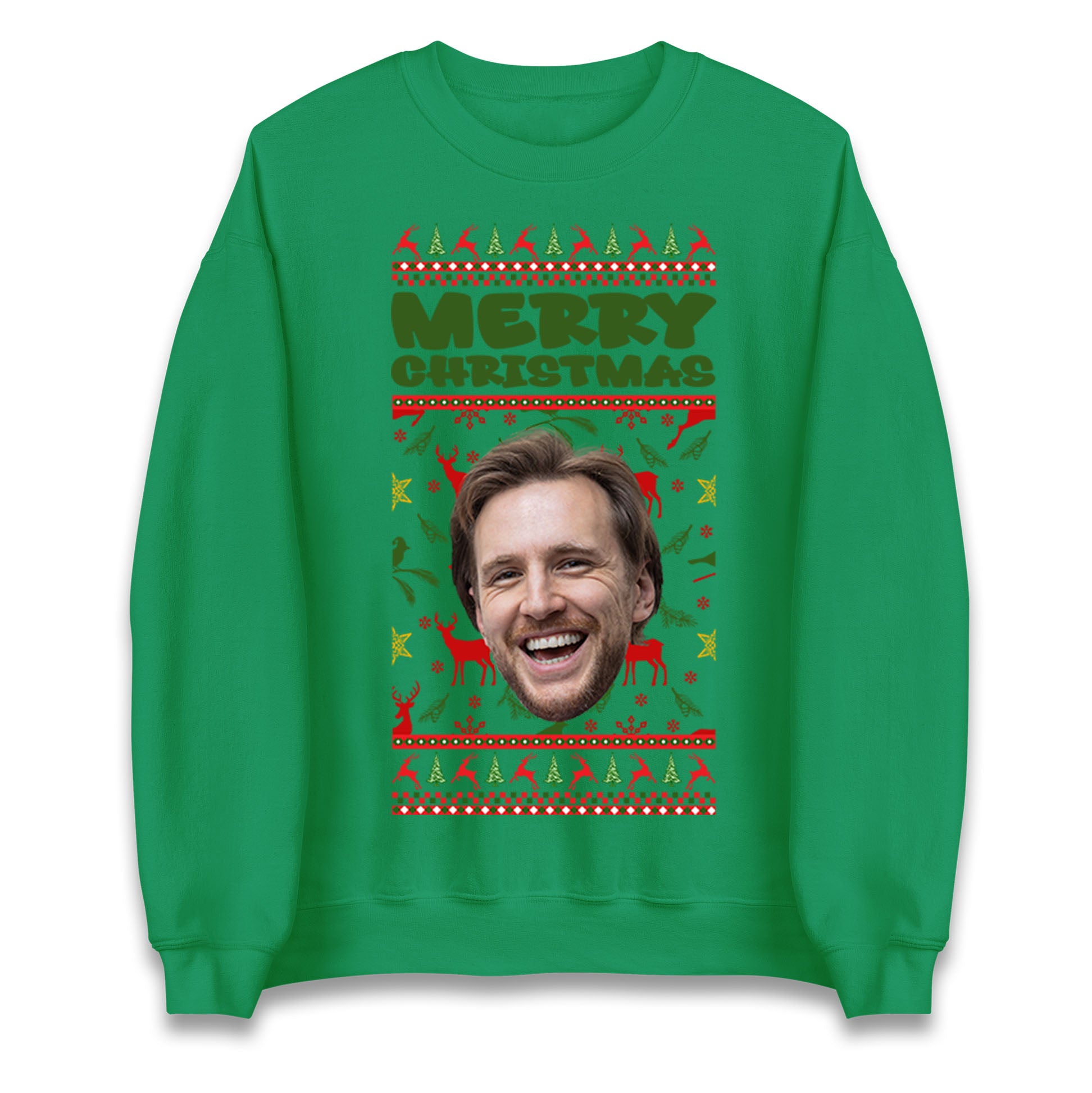 Personalise Merry Christmas Sweatshirt
