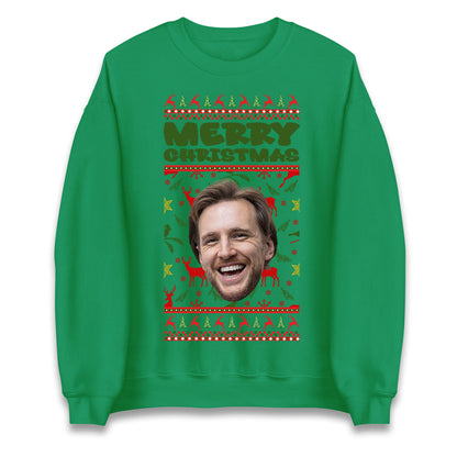 Personalise Merry Christmas Sweatshirt
