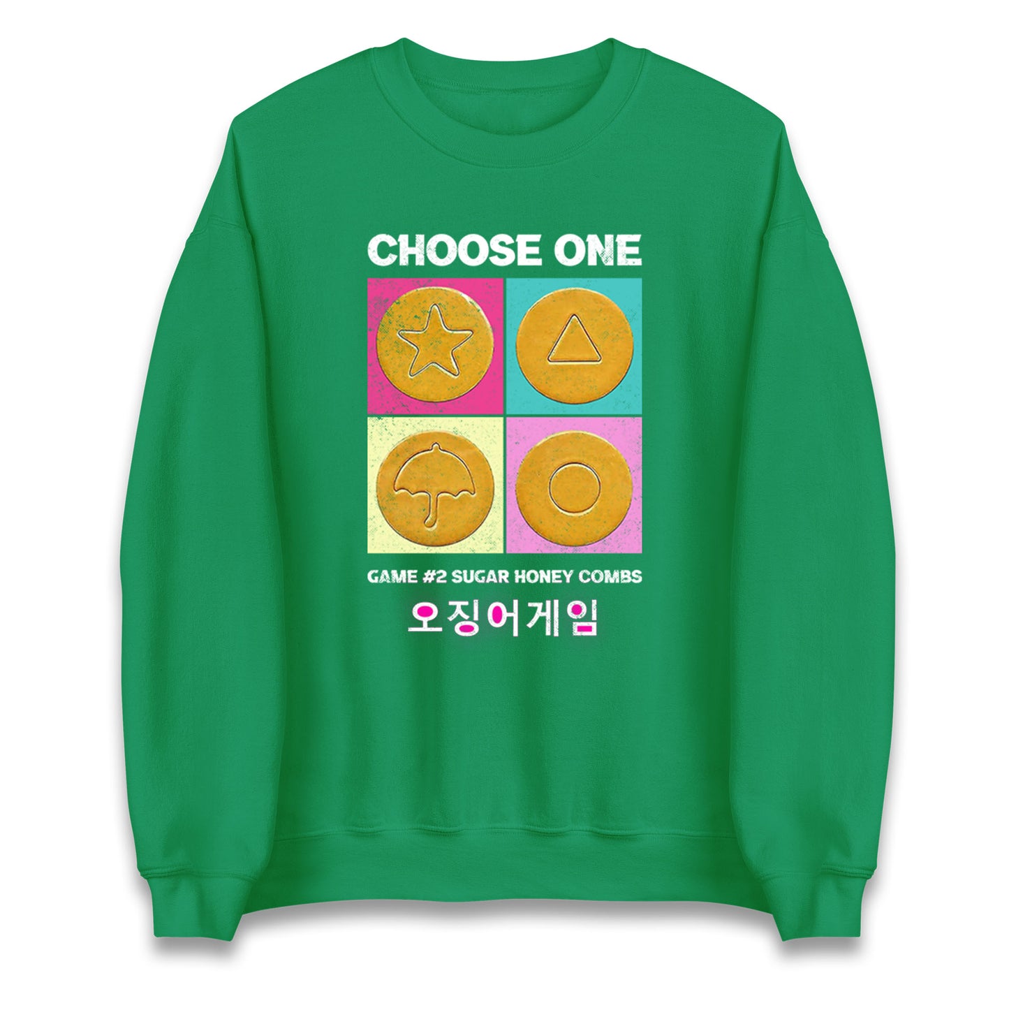 Squid Game Sugar Honey Comb's Cookie's Sweatshirt