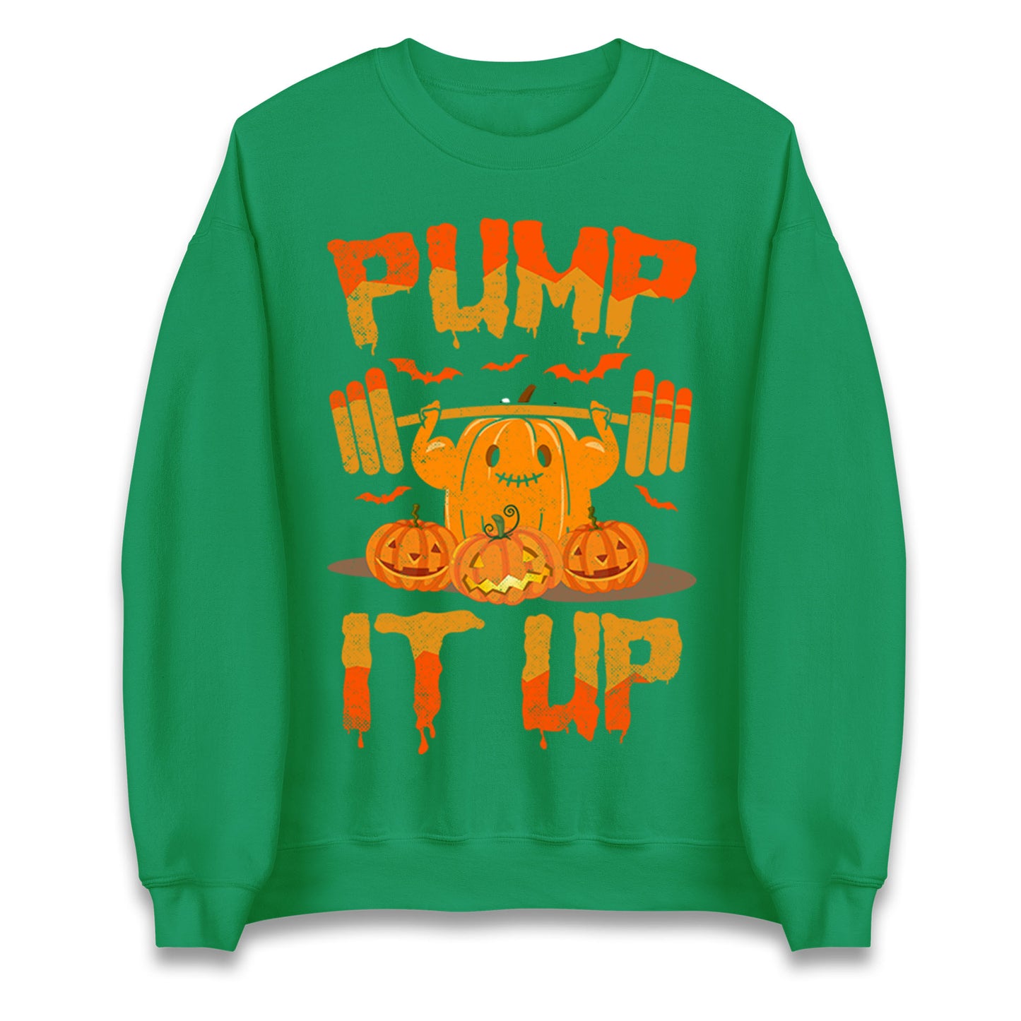 Halloween Fitness Pumpkin Sweatshirt
