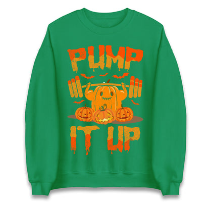 Halloween Fitness Pumpkin Sweatshirt
