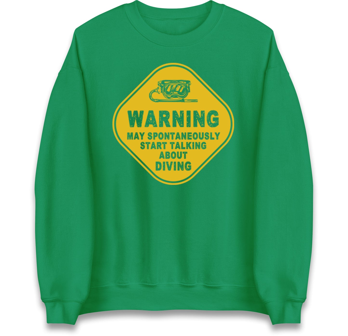 warning diving jumper