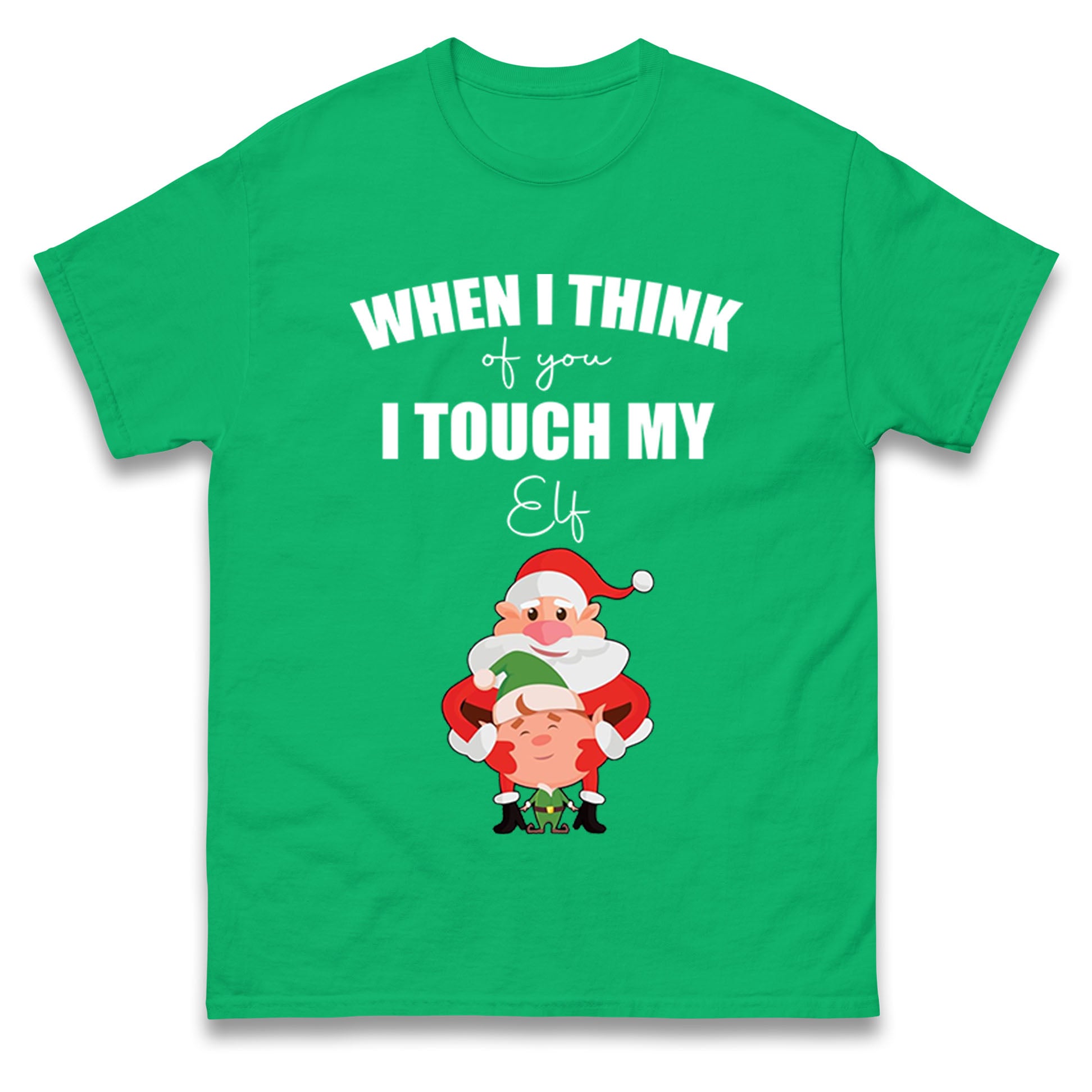 Santa Elf Christmas T Shirt