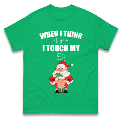 Santa Elf Christmas T Shirt