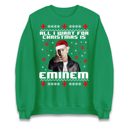 eminem christmas sweatshirt