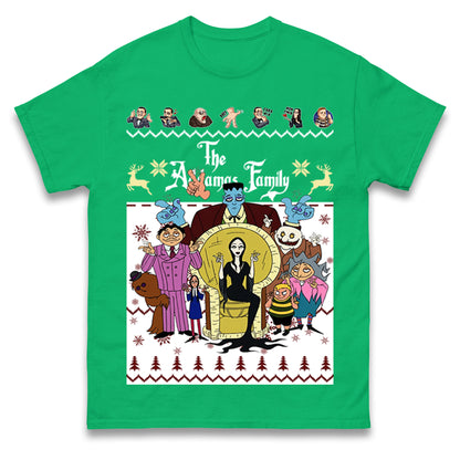 The Addams Family Christmas T Shirt
