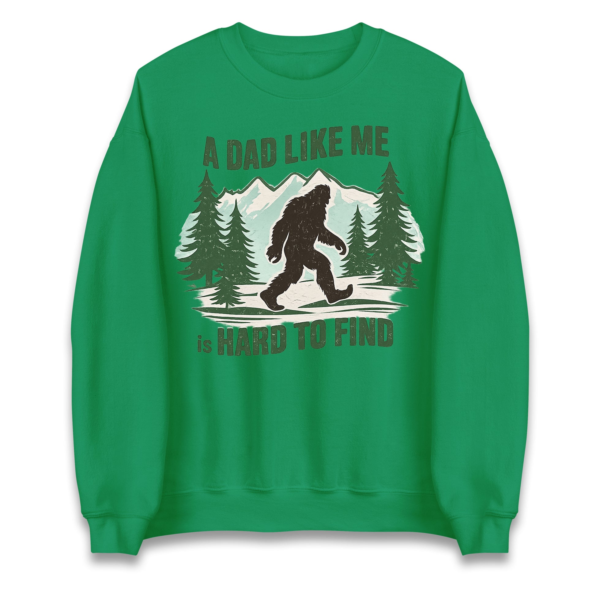 Retro Funny Bigfoot Dad Jumper