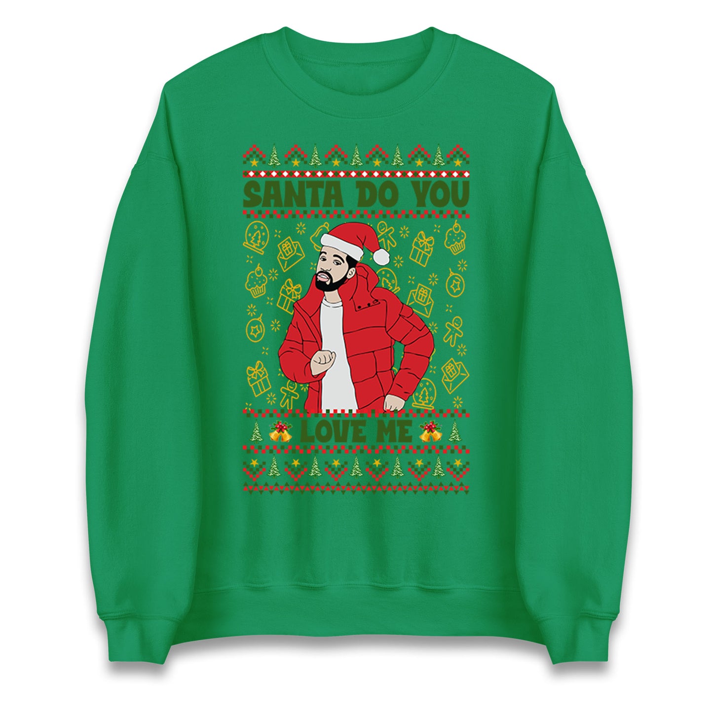 drake christmas sweatshirt