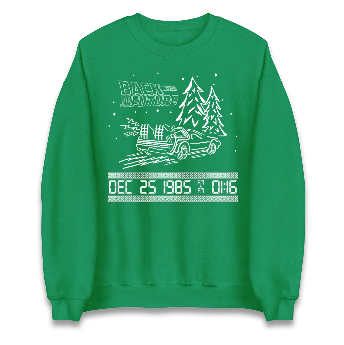 Back to The Future Xmas Jumper