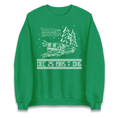 Back to The Future Xmas Jumper