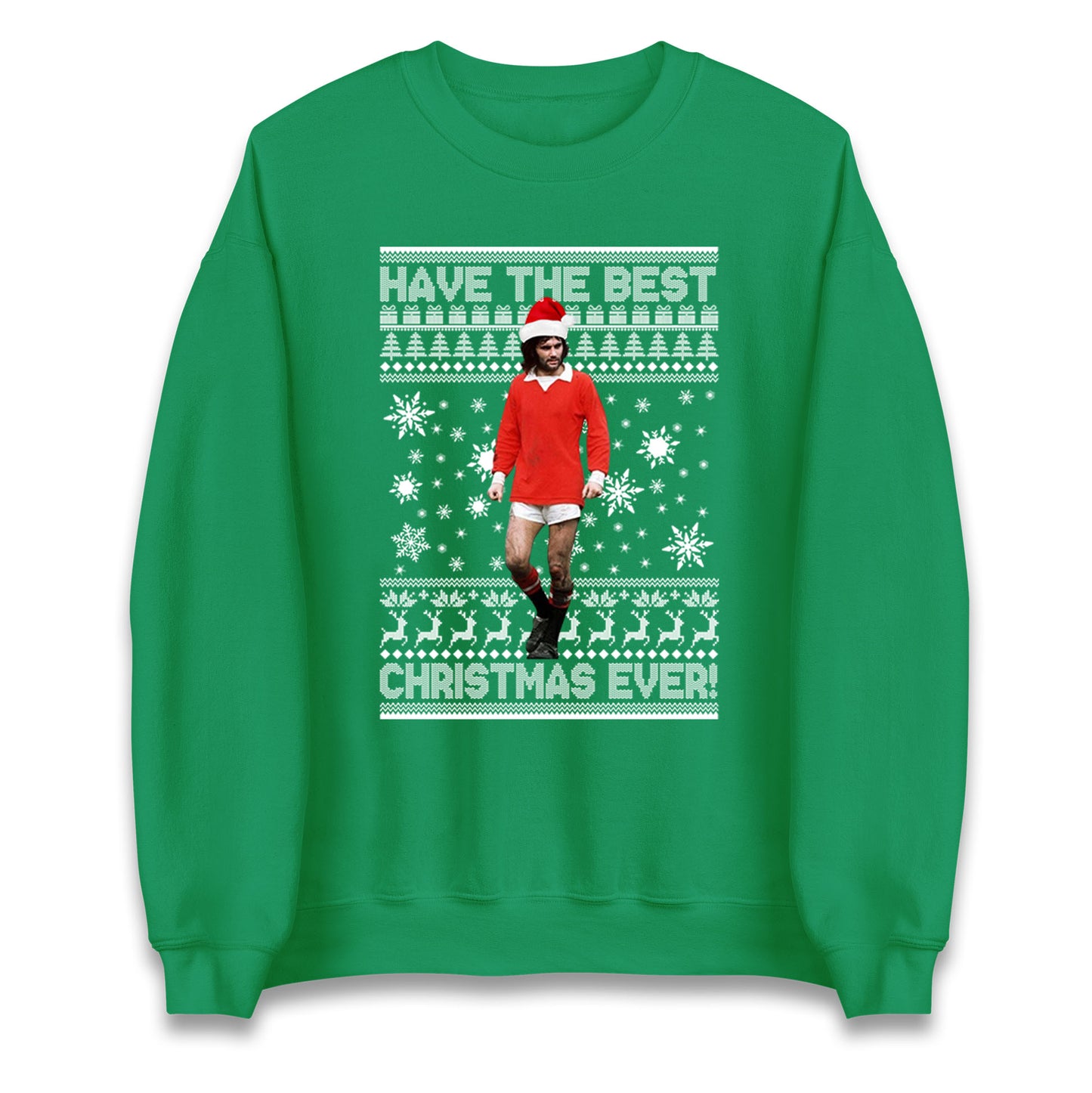 Christmas George Best Jumper