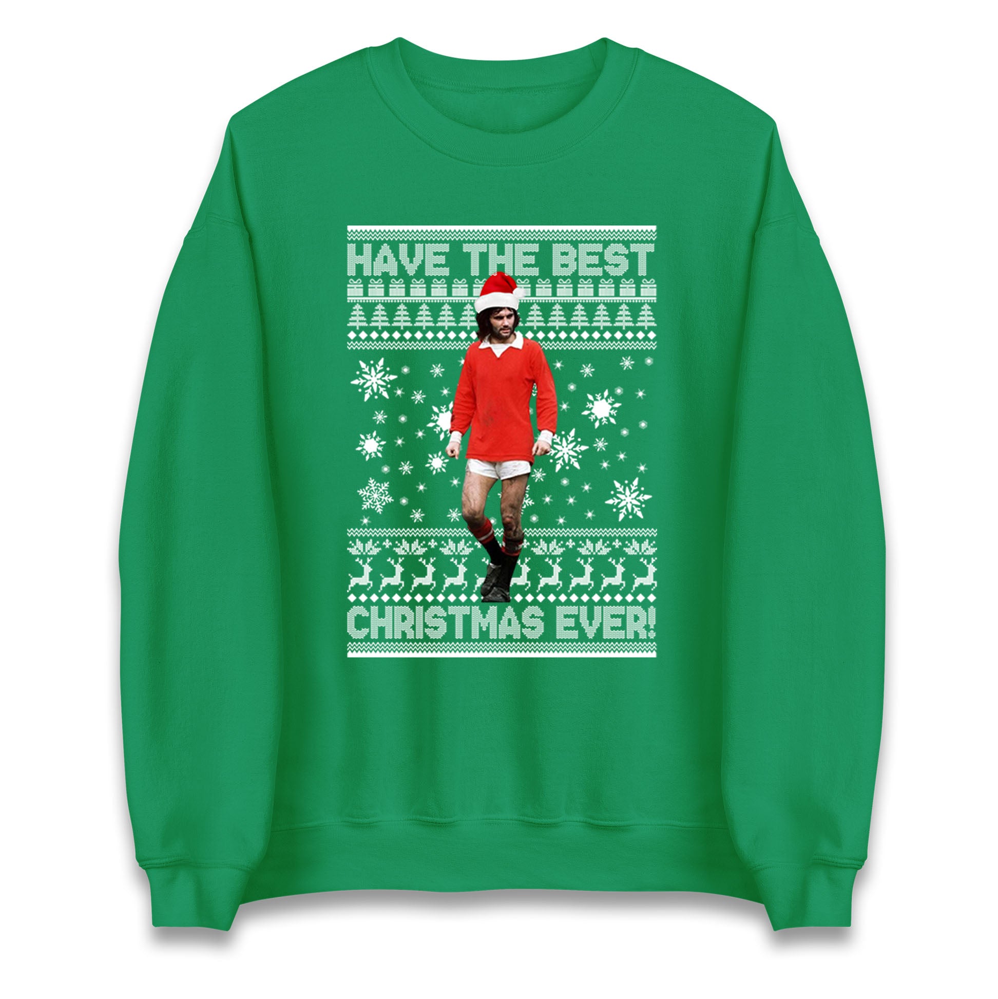 Christmas George Best Jumper