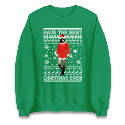 Christmas George Best Jumper
