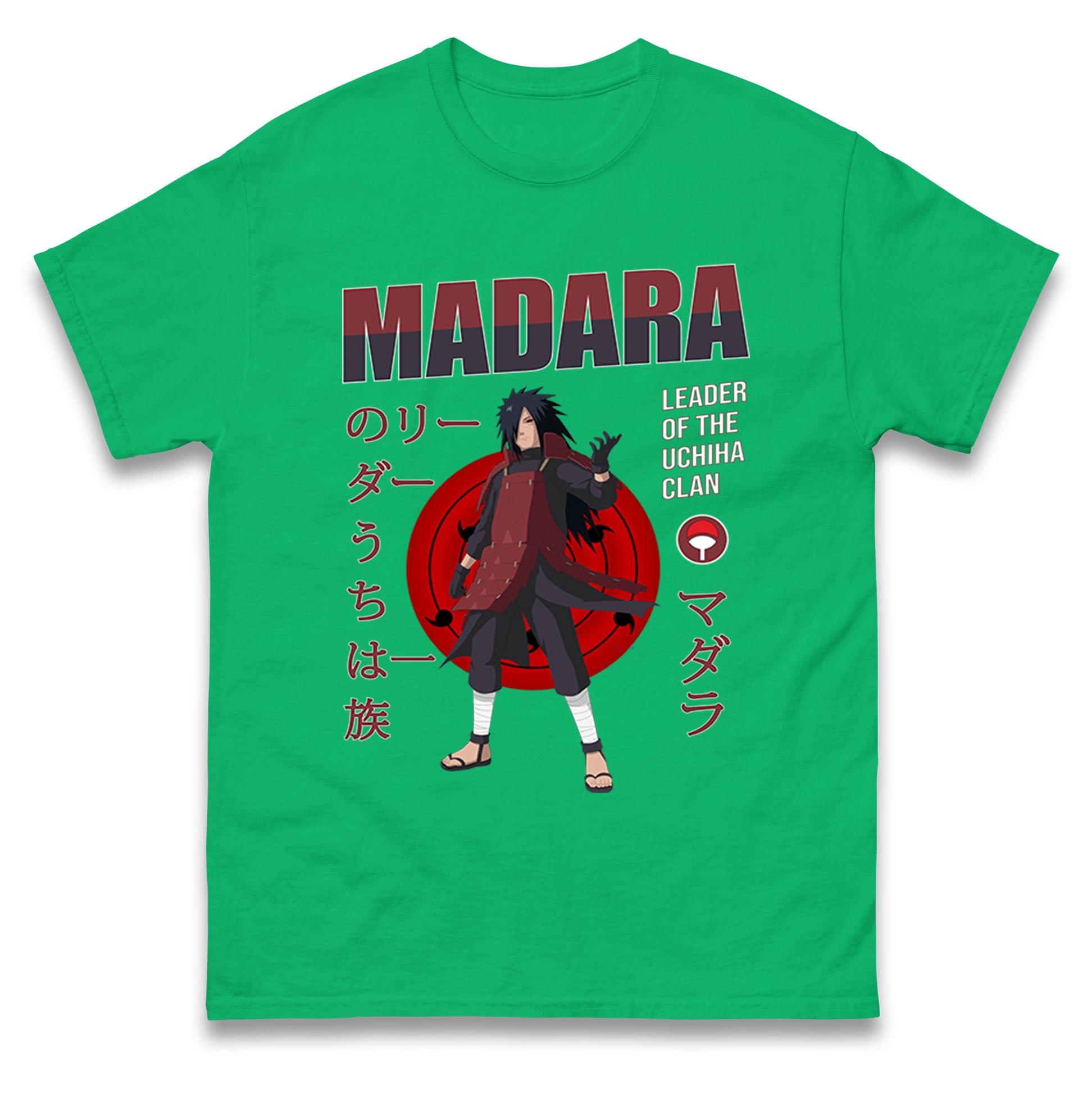naruto shippuden madara uchiha t shirt