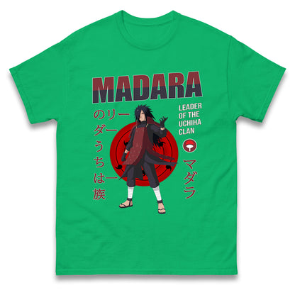 naruto shippuden madara uchiha t shirt