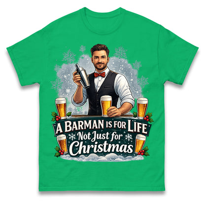 Barman Christmas T Shirt