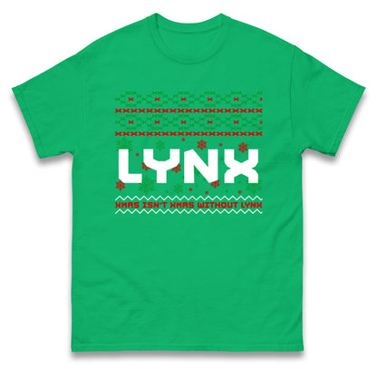 Lynx Christmas T Shirt