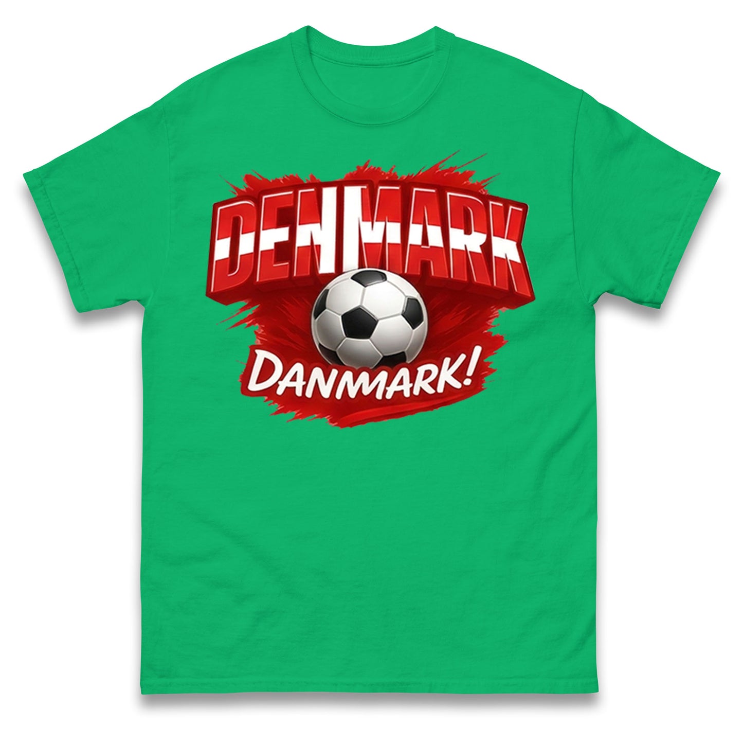 Denmark Retro World Cup T Shirt 