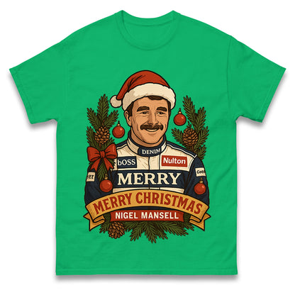 Nigel Mansell Christmas T Shirt
