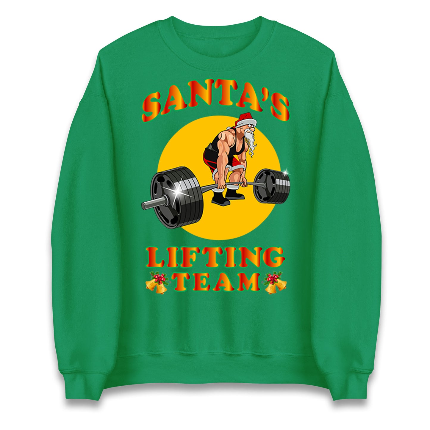 Santas Lifting Team Christmas Jumpers UK