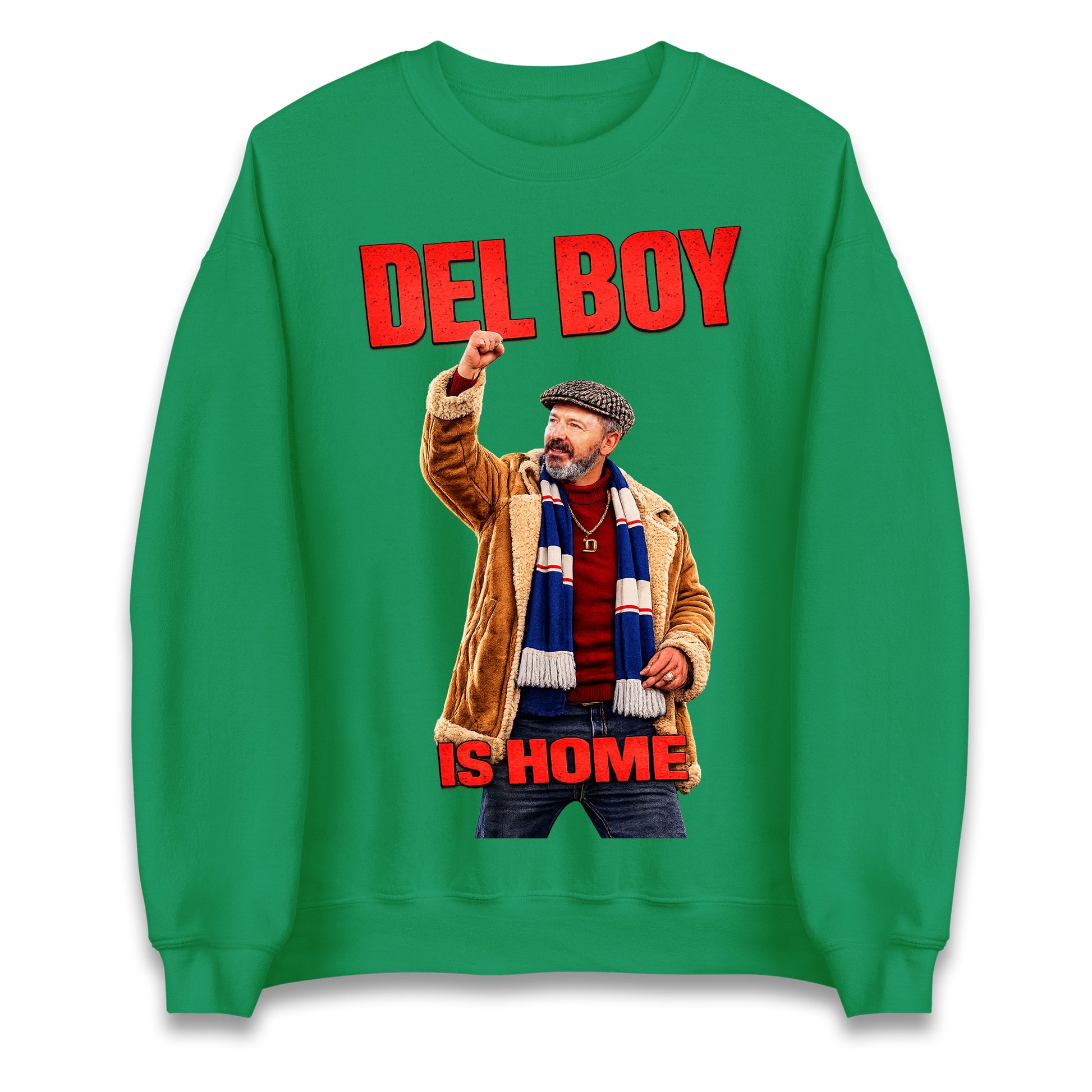 Derek McInnes Rangers Del Boy Football Jumper