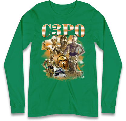 C-3PO Star Wars Long Sleeve T Shirt