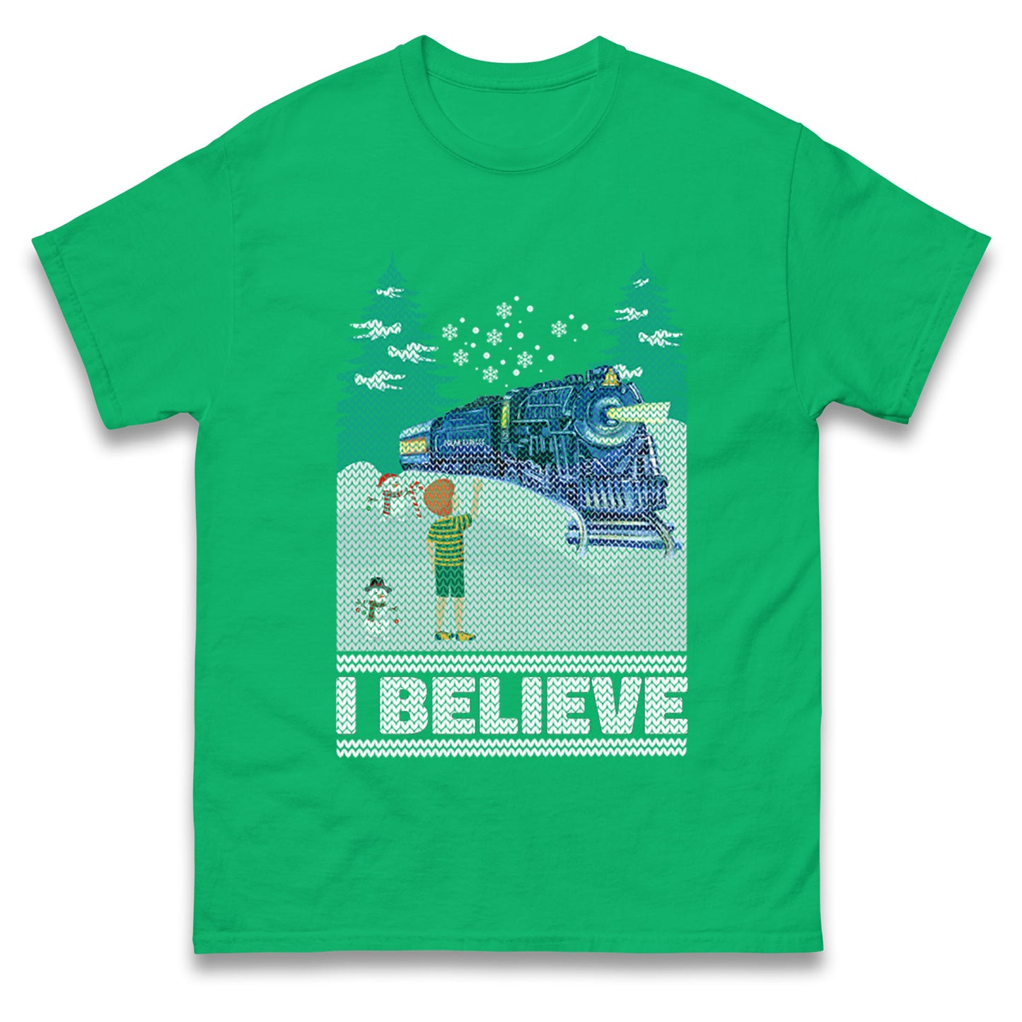 I Beleive Polar Express Christmas t shirts