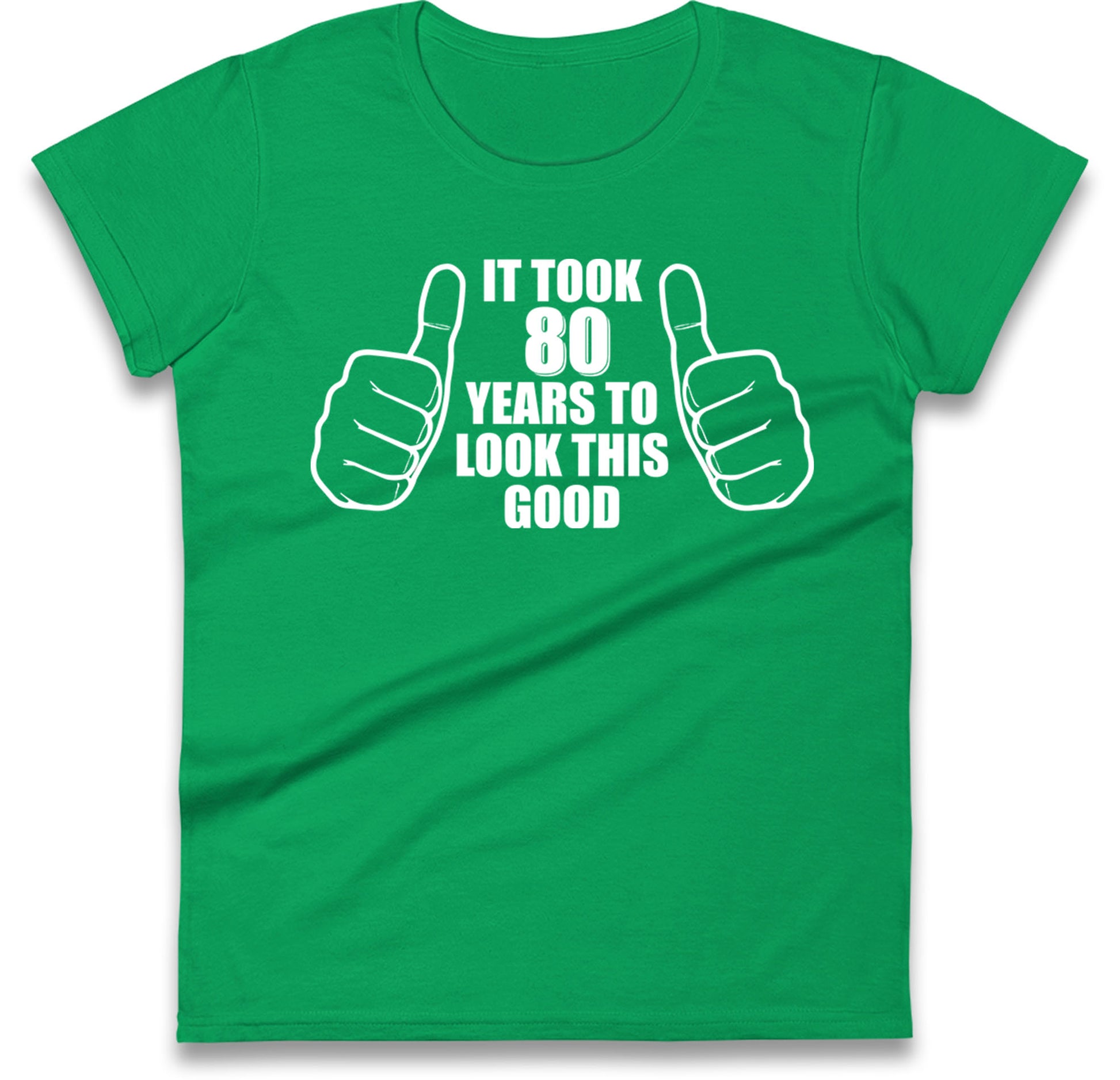 80th Birthday Womens T Shirt