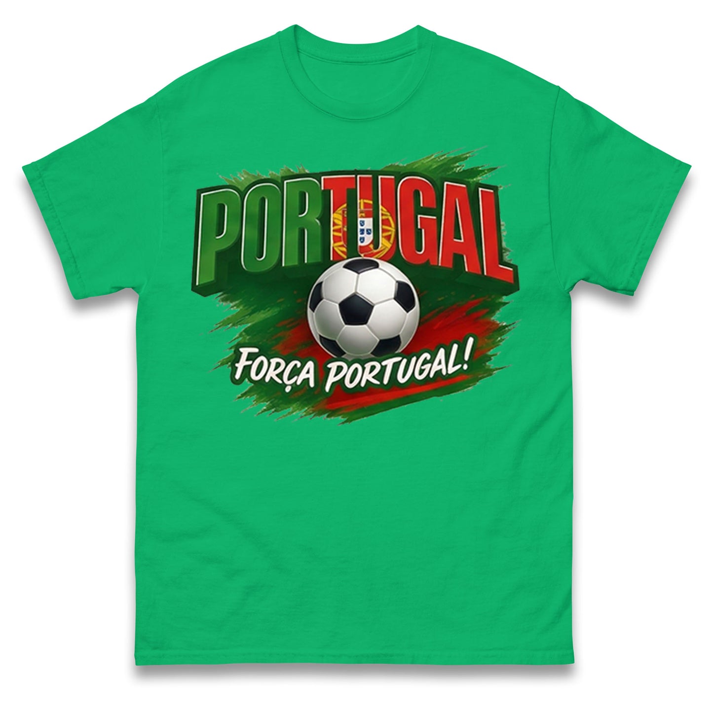 Portugal Retro World Cup T Shirt