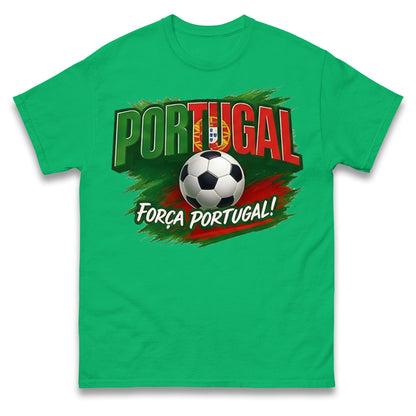 Portugal Retro World Cup T Shirt