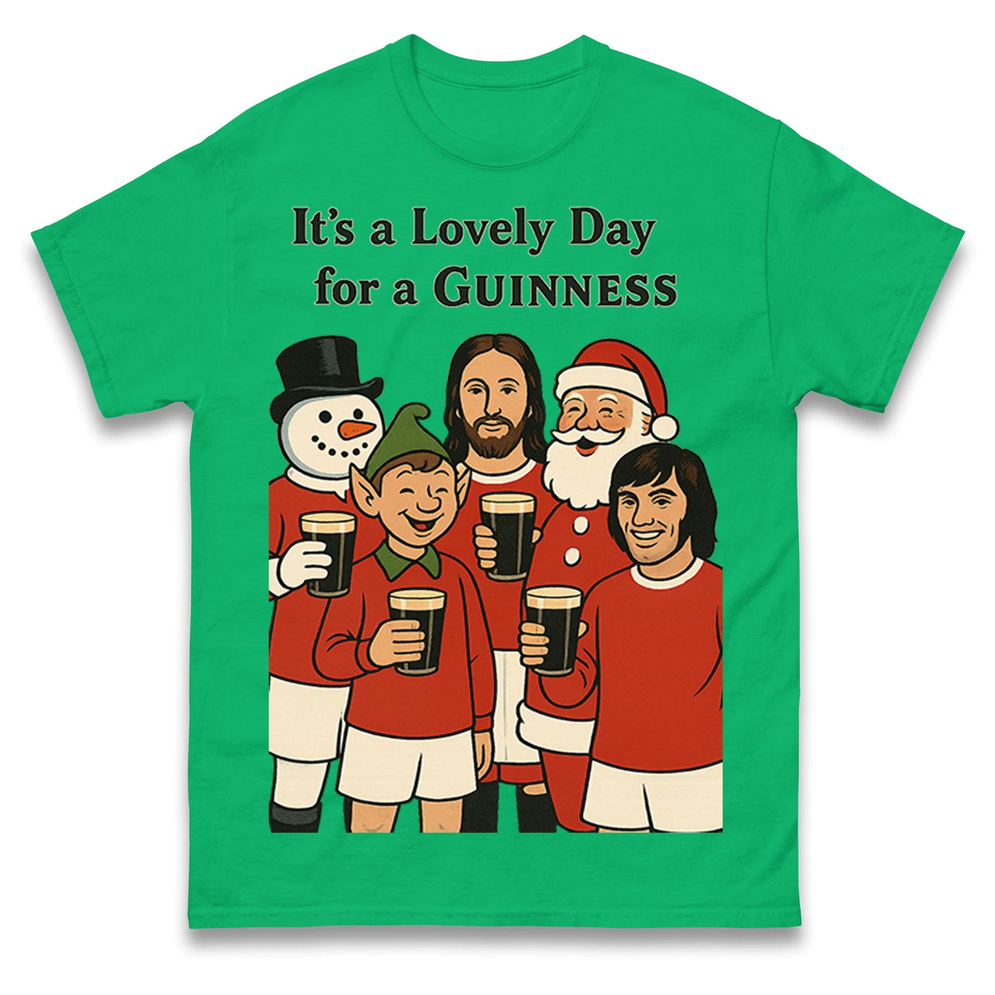 Man United Christmas T Shirt