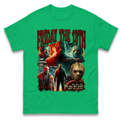 Jason voorhees Friday The 13th Halloween Bootleg T Shirt