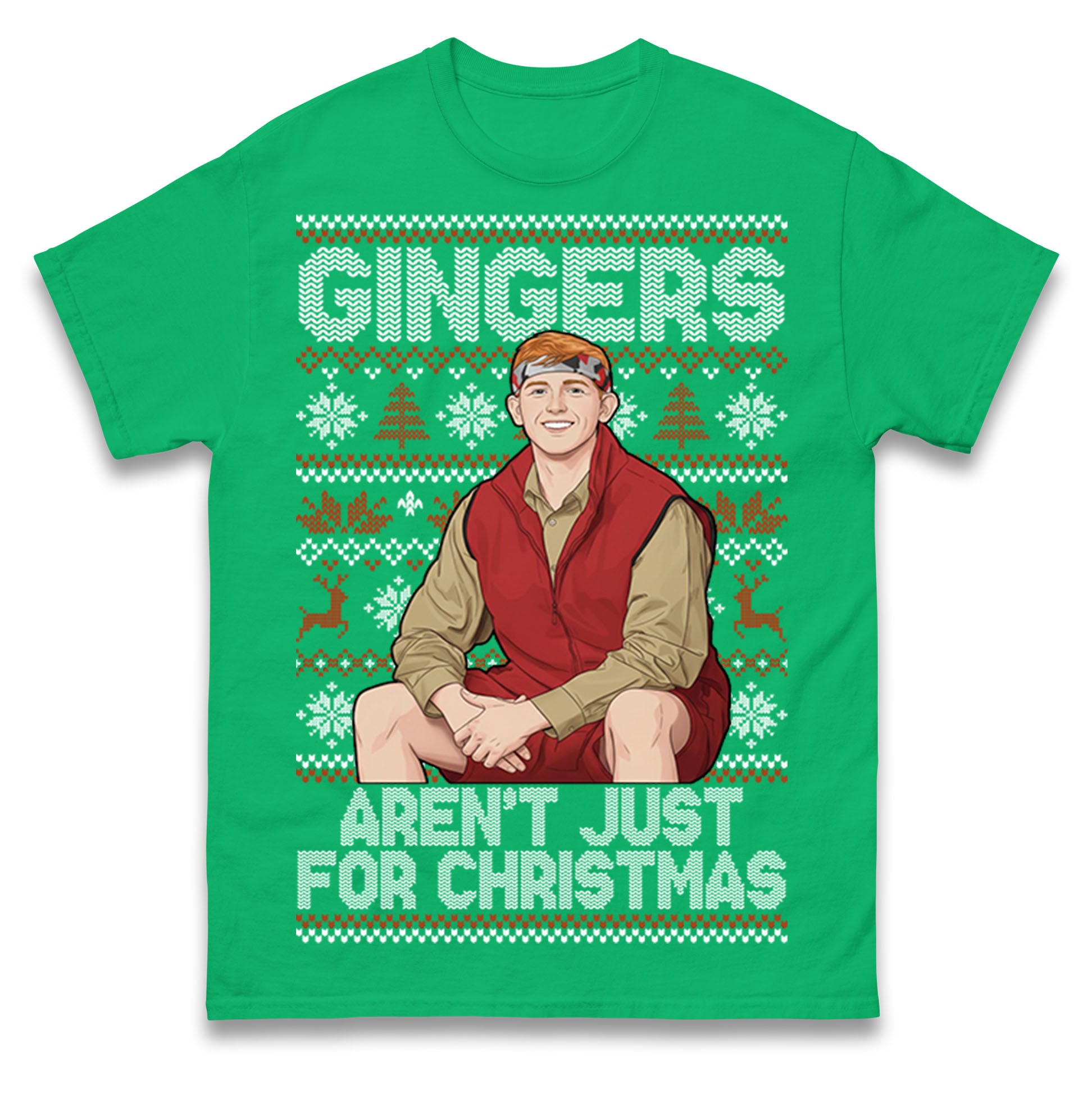 Angry Ginge Xmas T Shirt