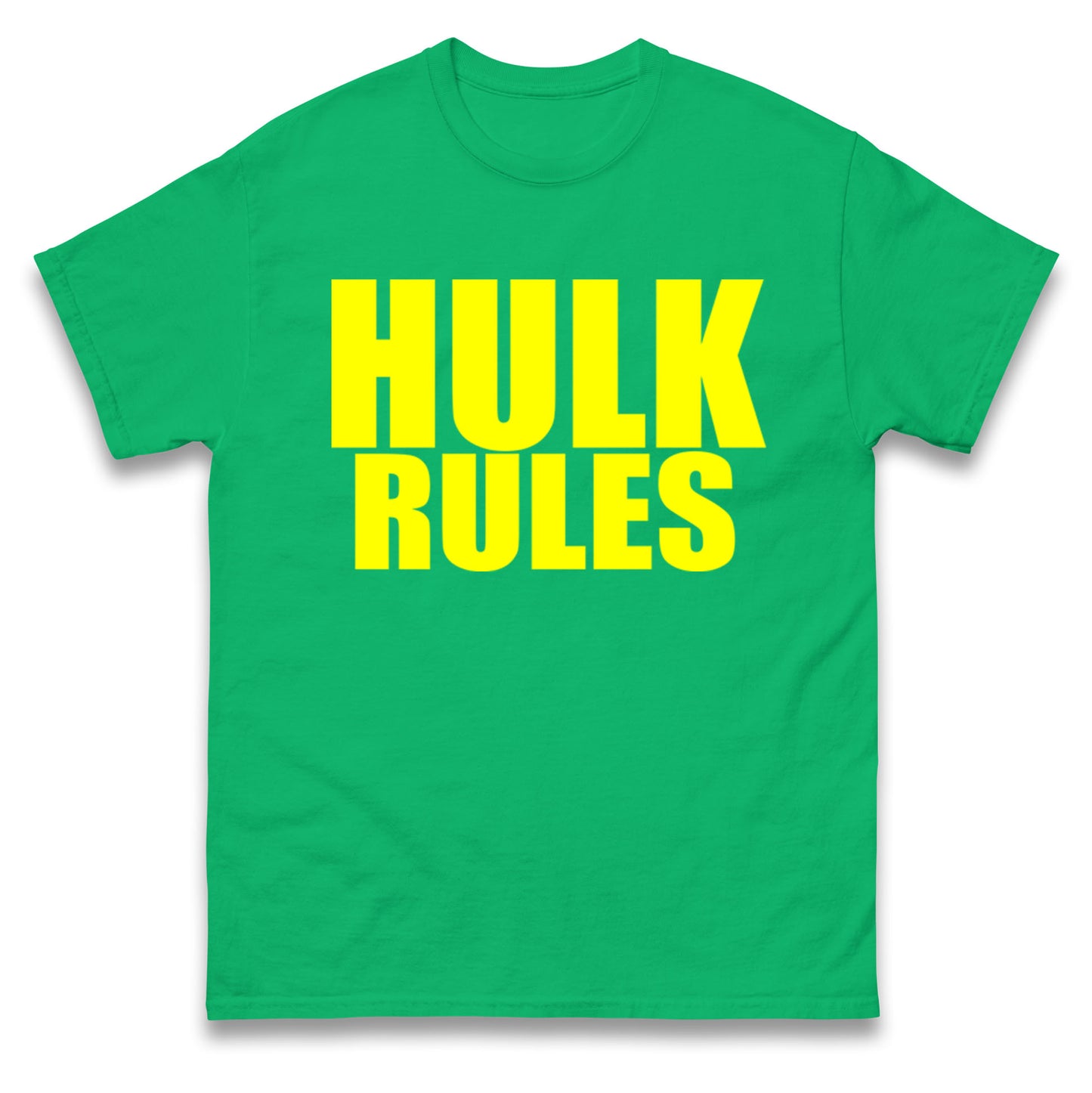 Hulk Rules T Shirt