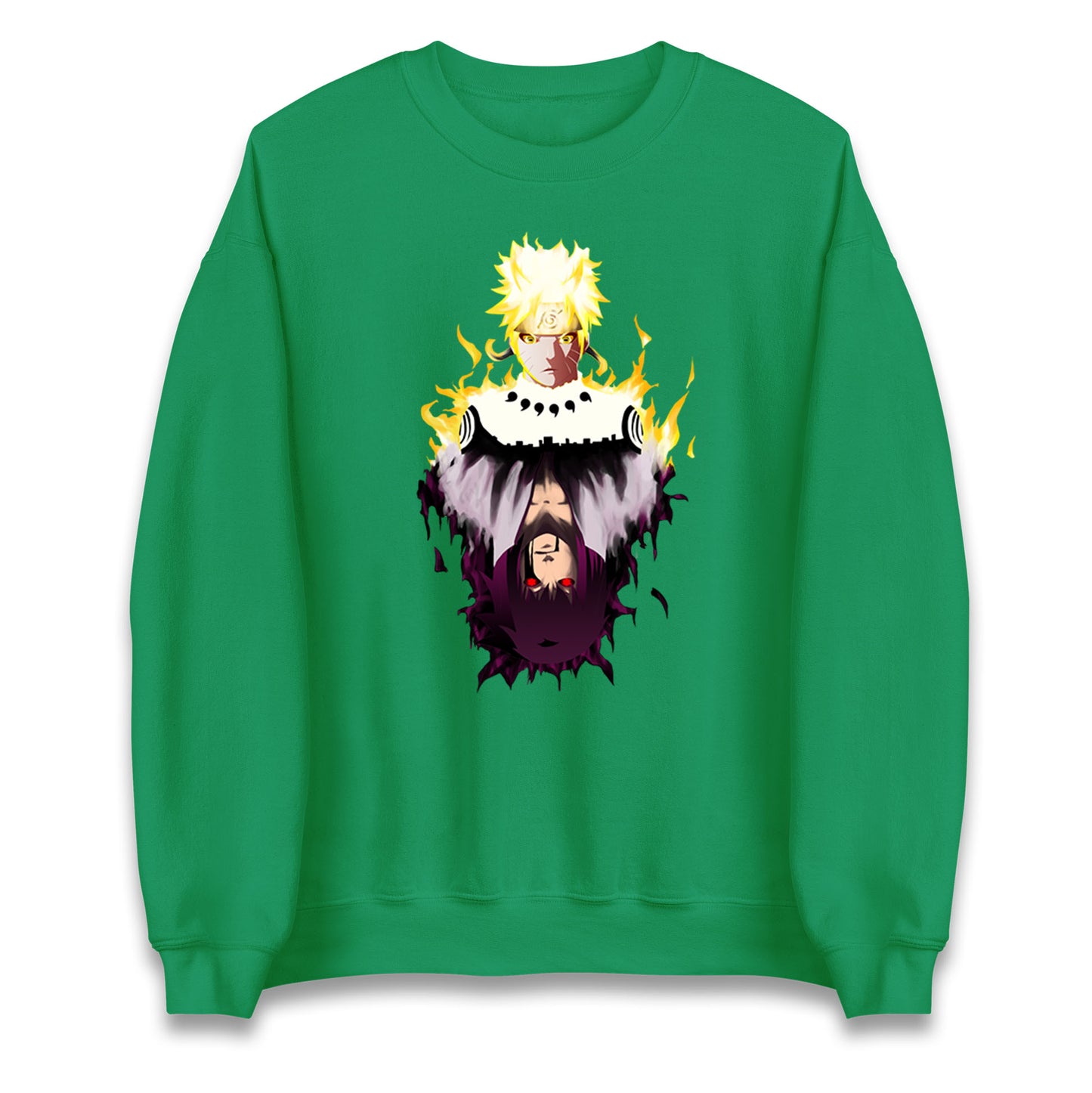 naruto uzumaki and sasuke uchiha sweatshirt