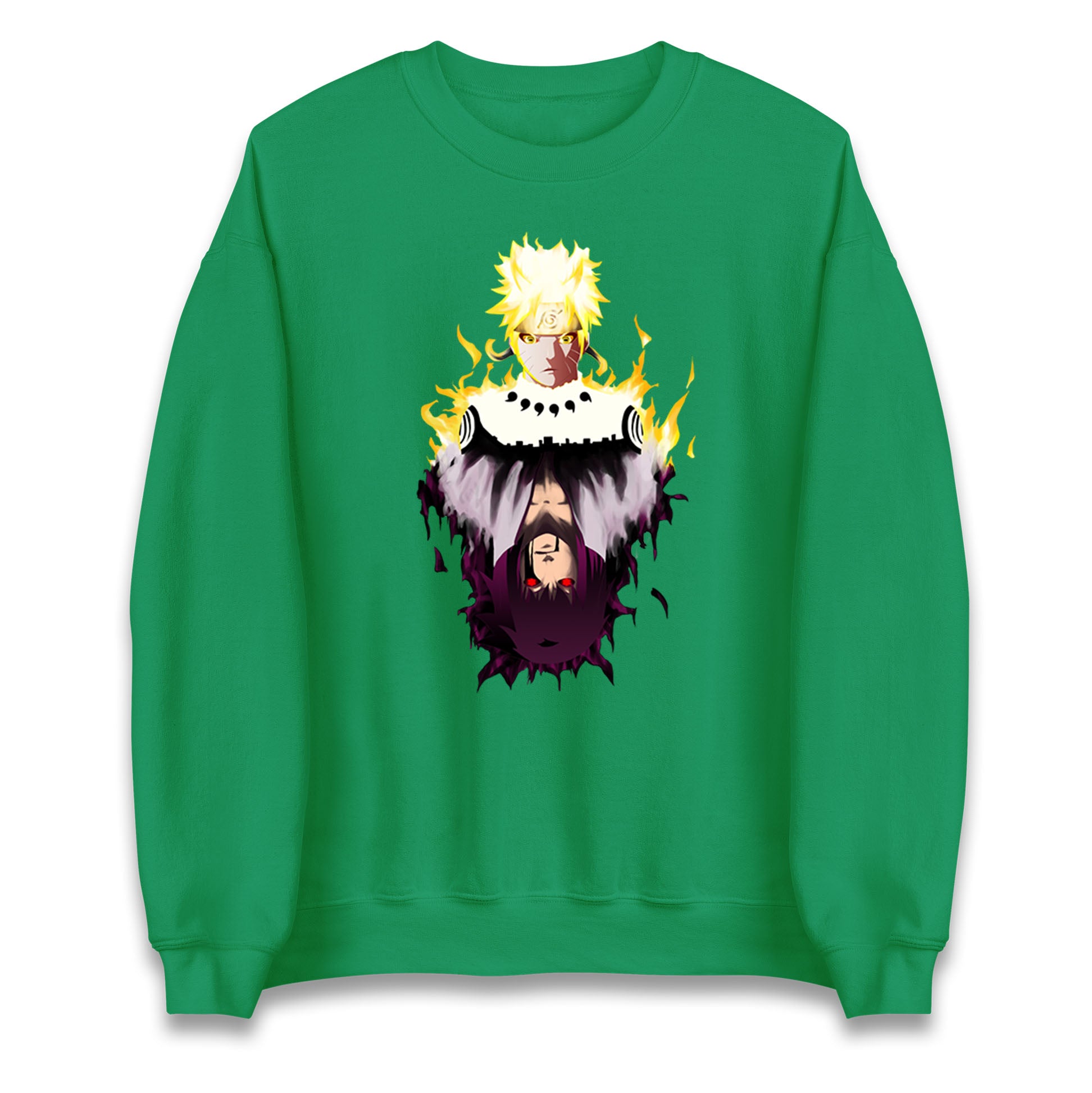 naruto uzumaki and sasuke uchiha sweatshirt