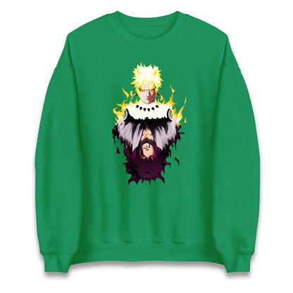naruto uzumaki and sasuke uchiha sweatshirt