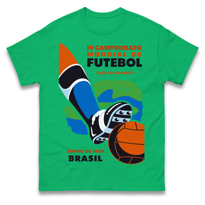Brasil 1950 Retro World Cup T Shirt
