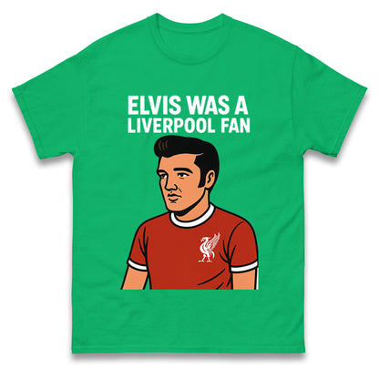 Elvis Presley Liverpool Football T Shirt