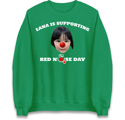 Supporting Red Nose Day Jumper
