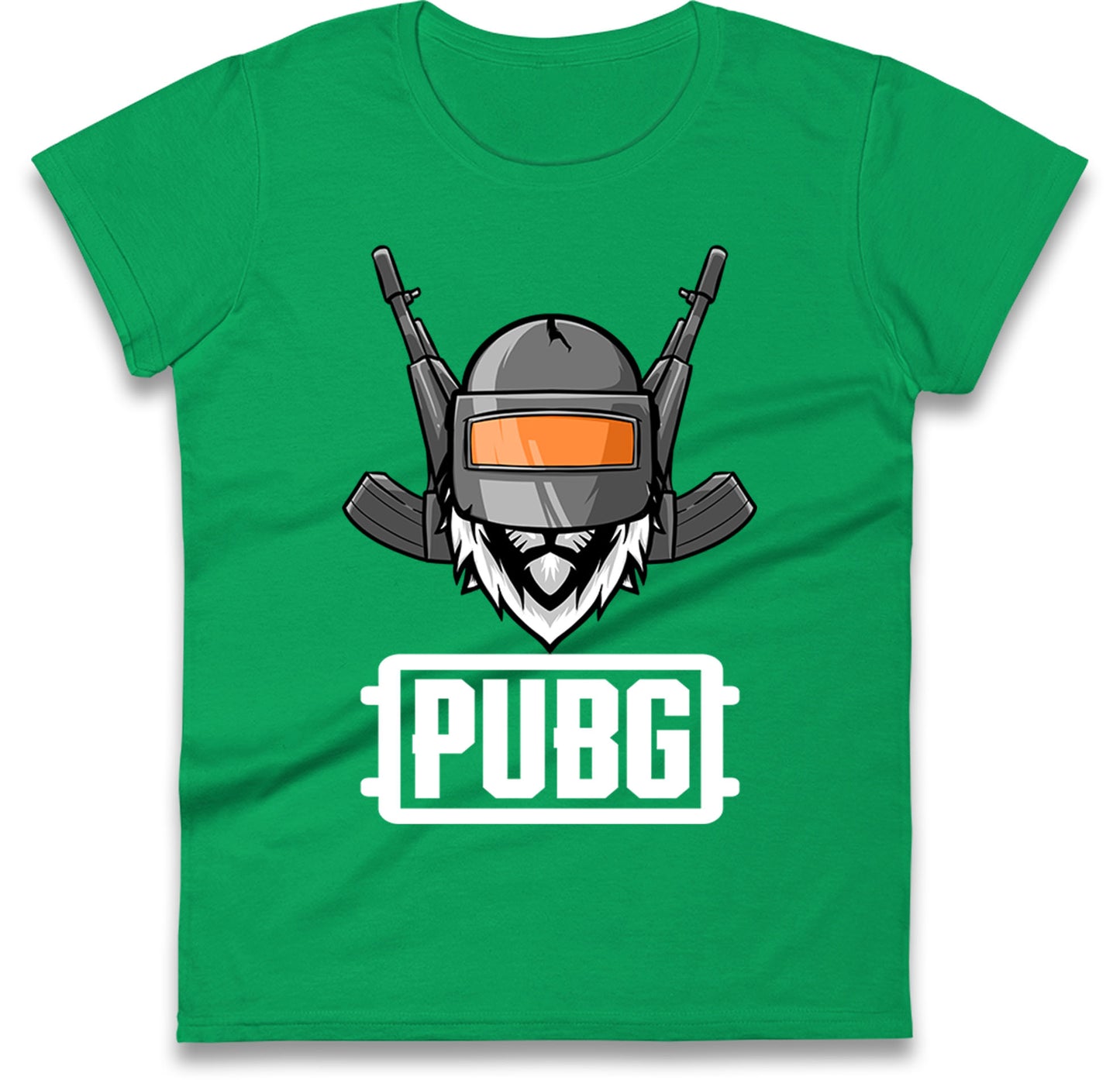 Pubg Helmet Ladies T Shirt