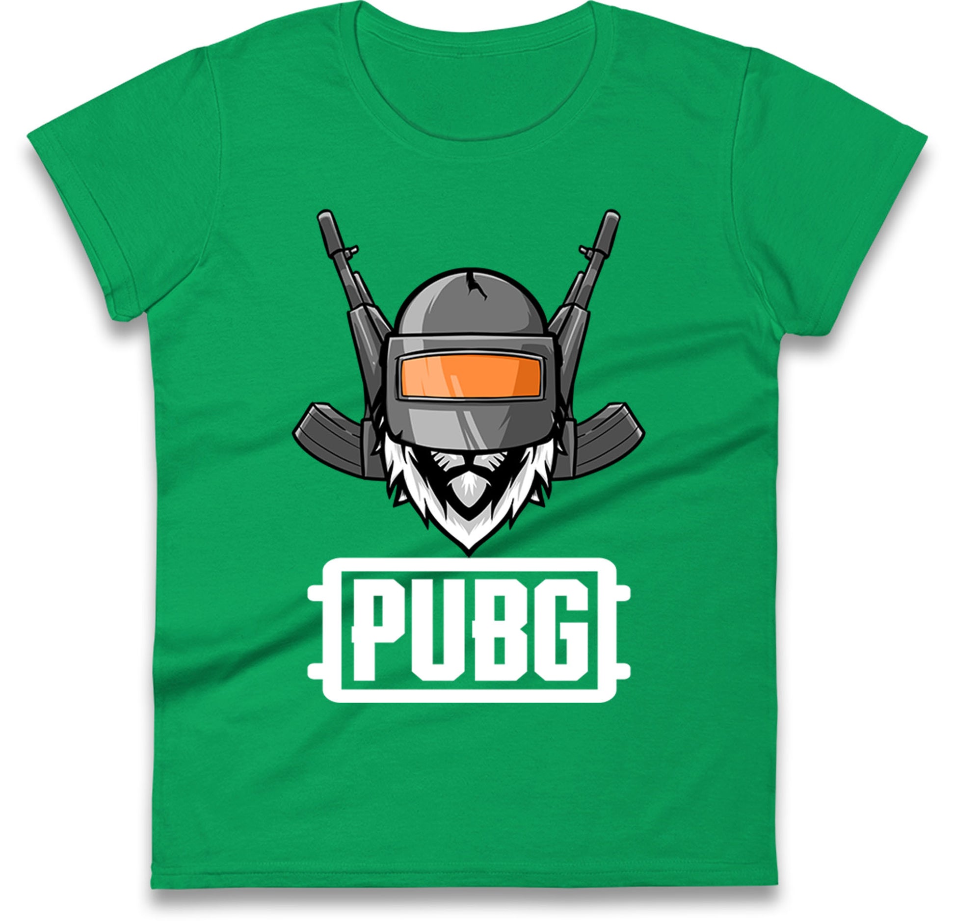 Pubg Helmet Ladies T Shirt