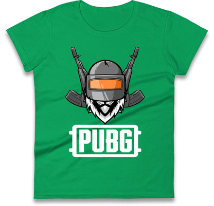 Pubg Helmet Ladies T Shirt