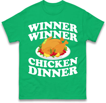 Chicken Dinner Pubg T Shirt