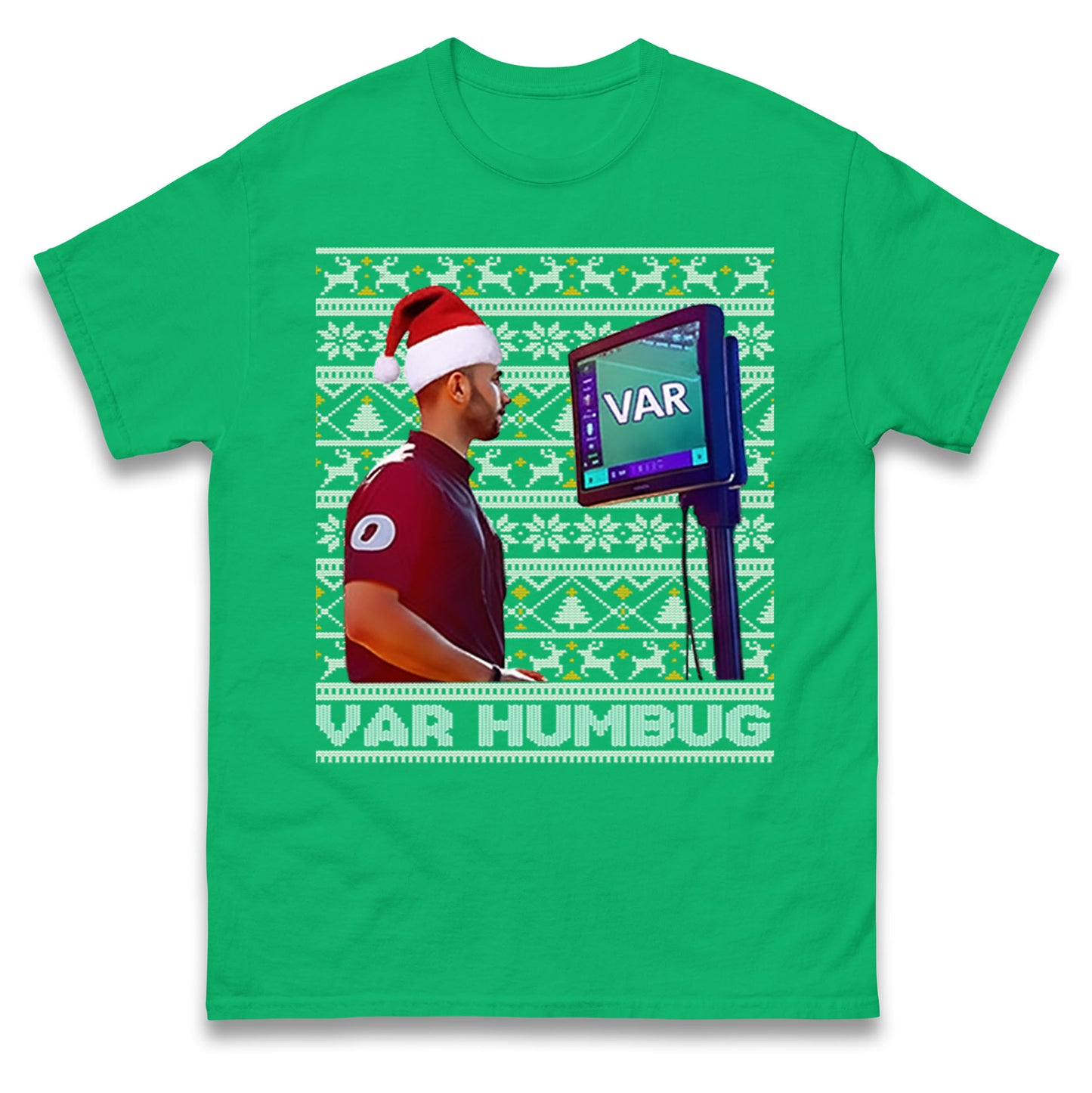 VAR Christmas T Shirt