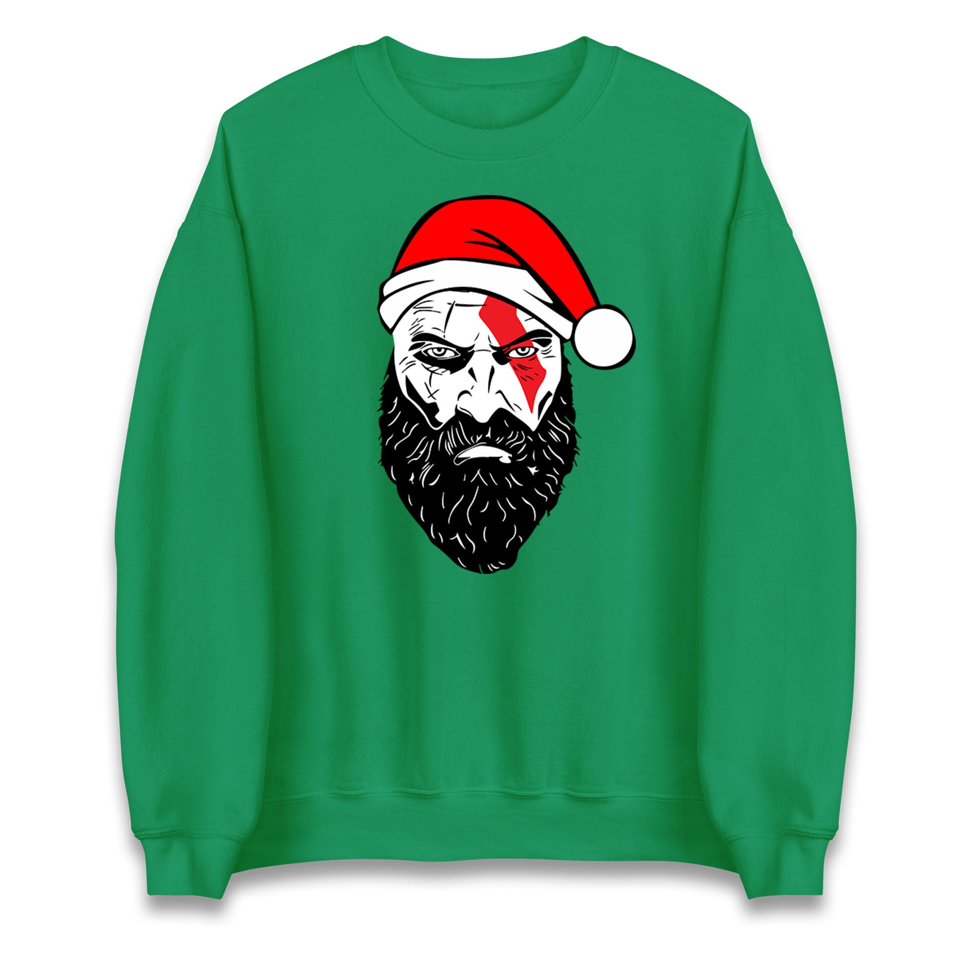 kratos christmas sweatshirt
